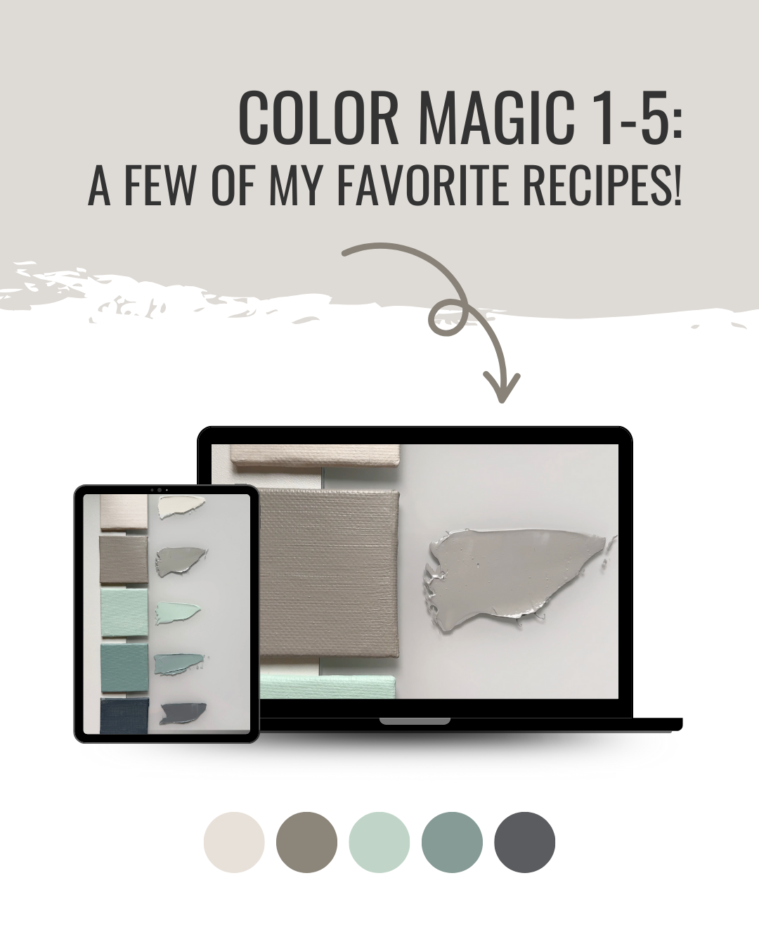 Color Magic Recipes 1-5 Digital Download