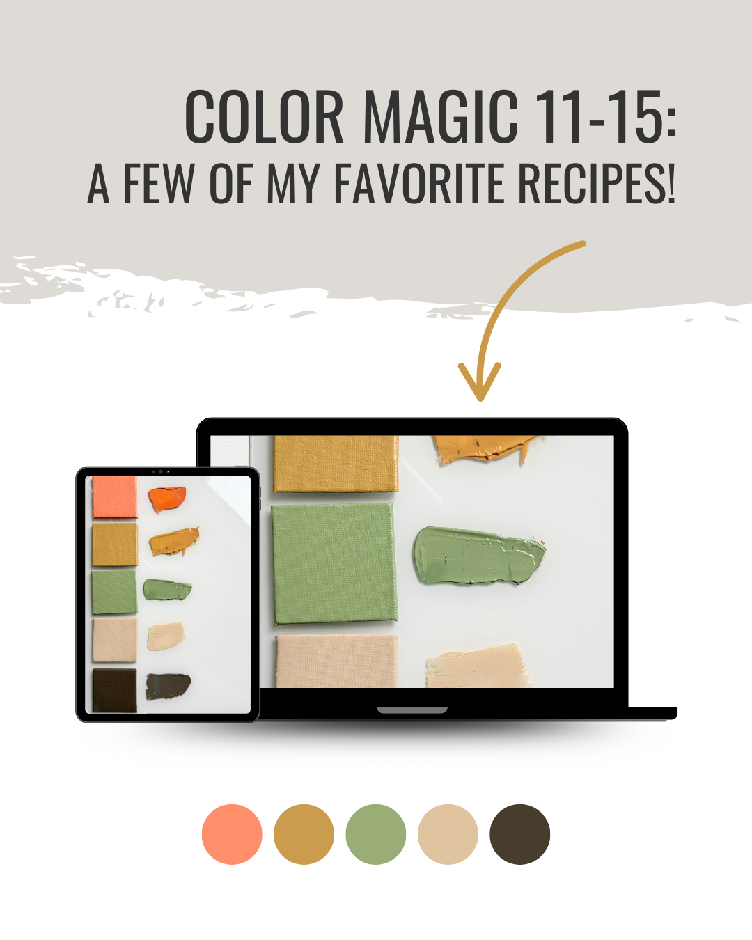 Color Magic Recipes 11-15 Digital Download