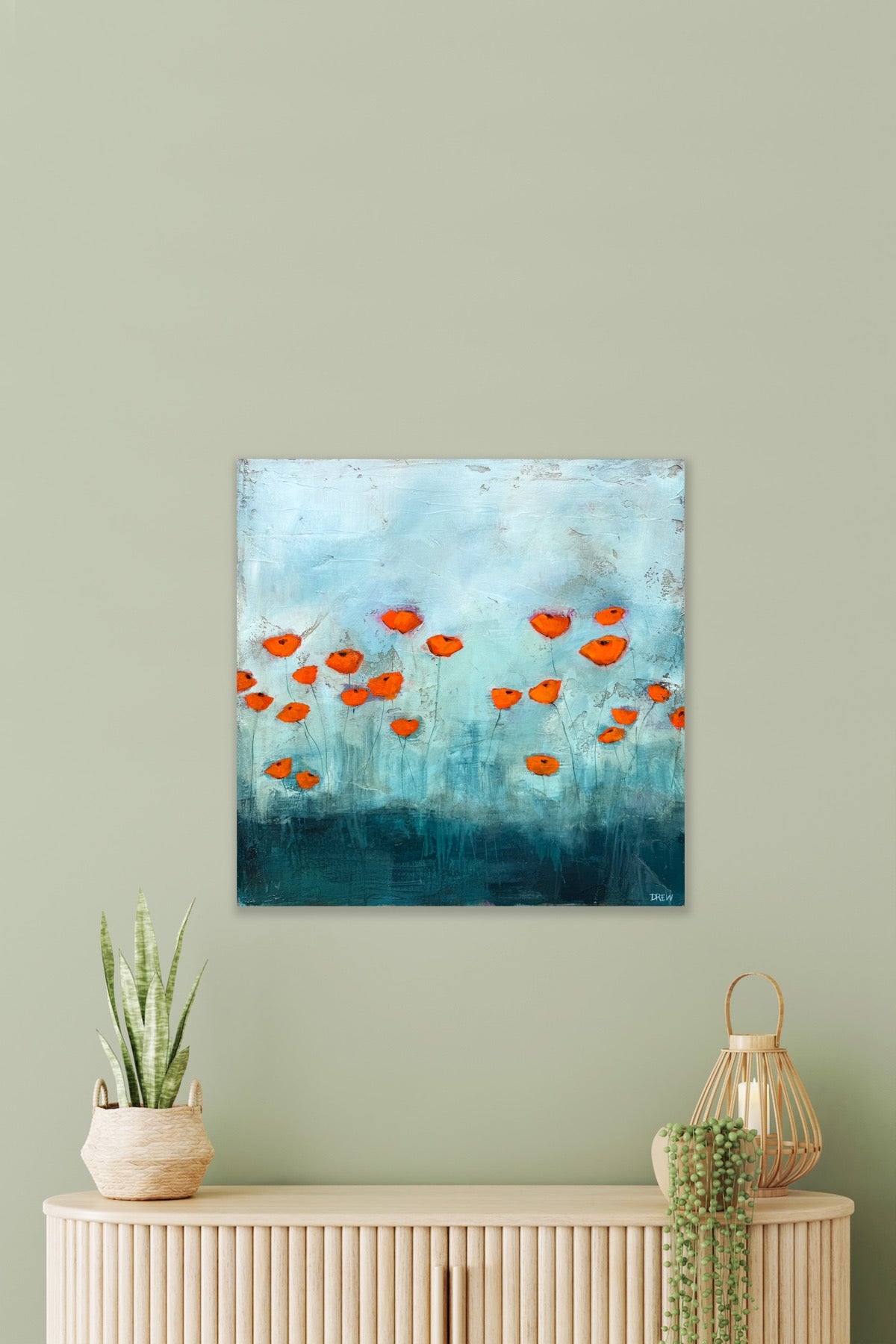 Poppy | 24 x 24"