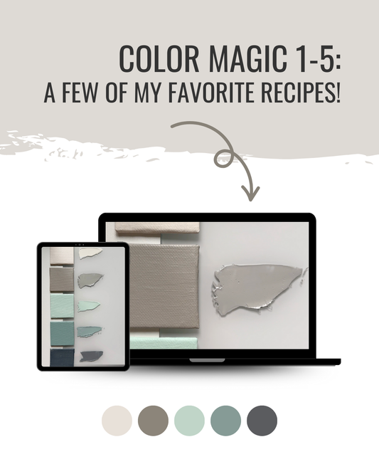 Color Magic Recipes 1-5 Digital Download
