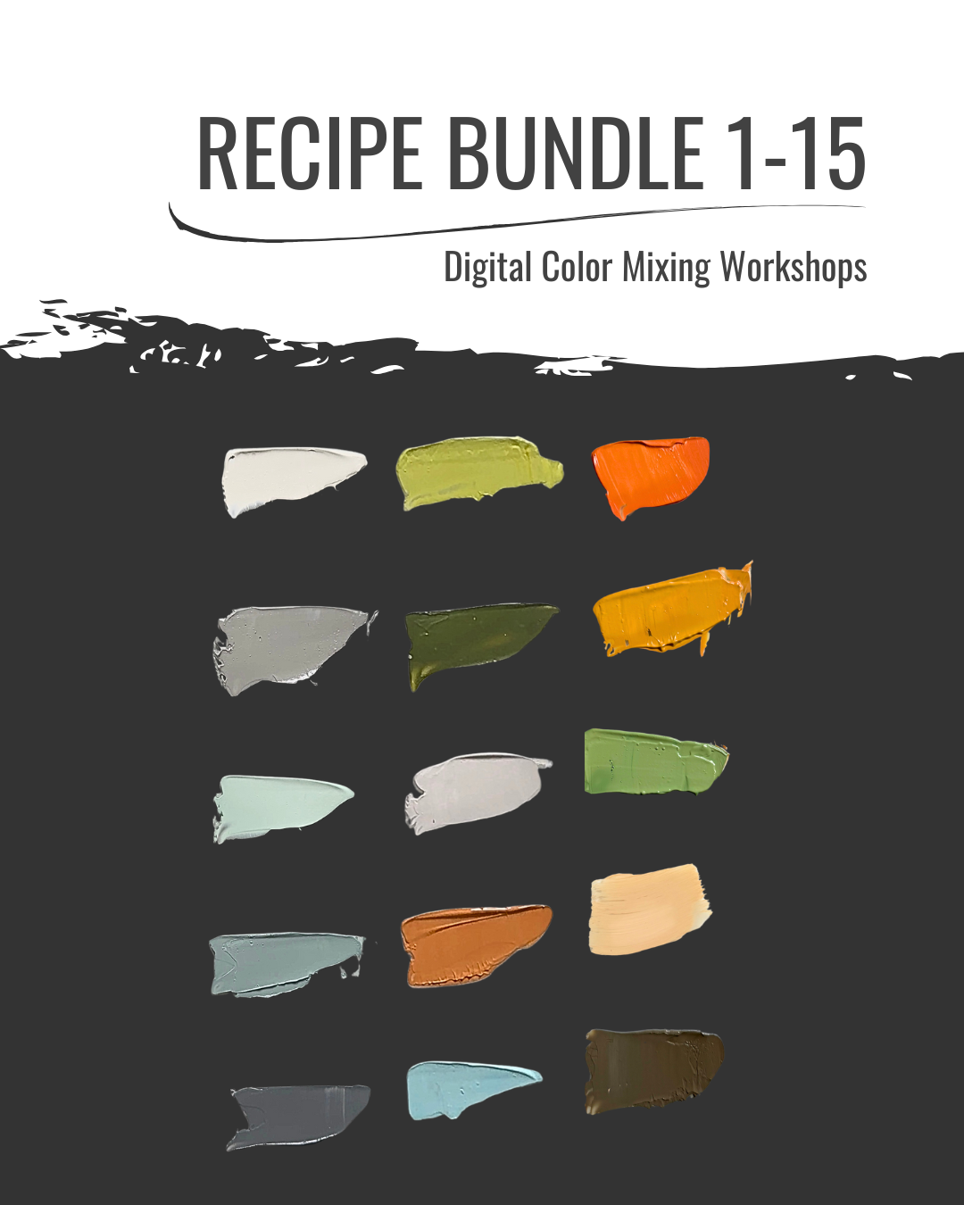 Recipe Bundle 1-15 Digital Download