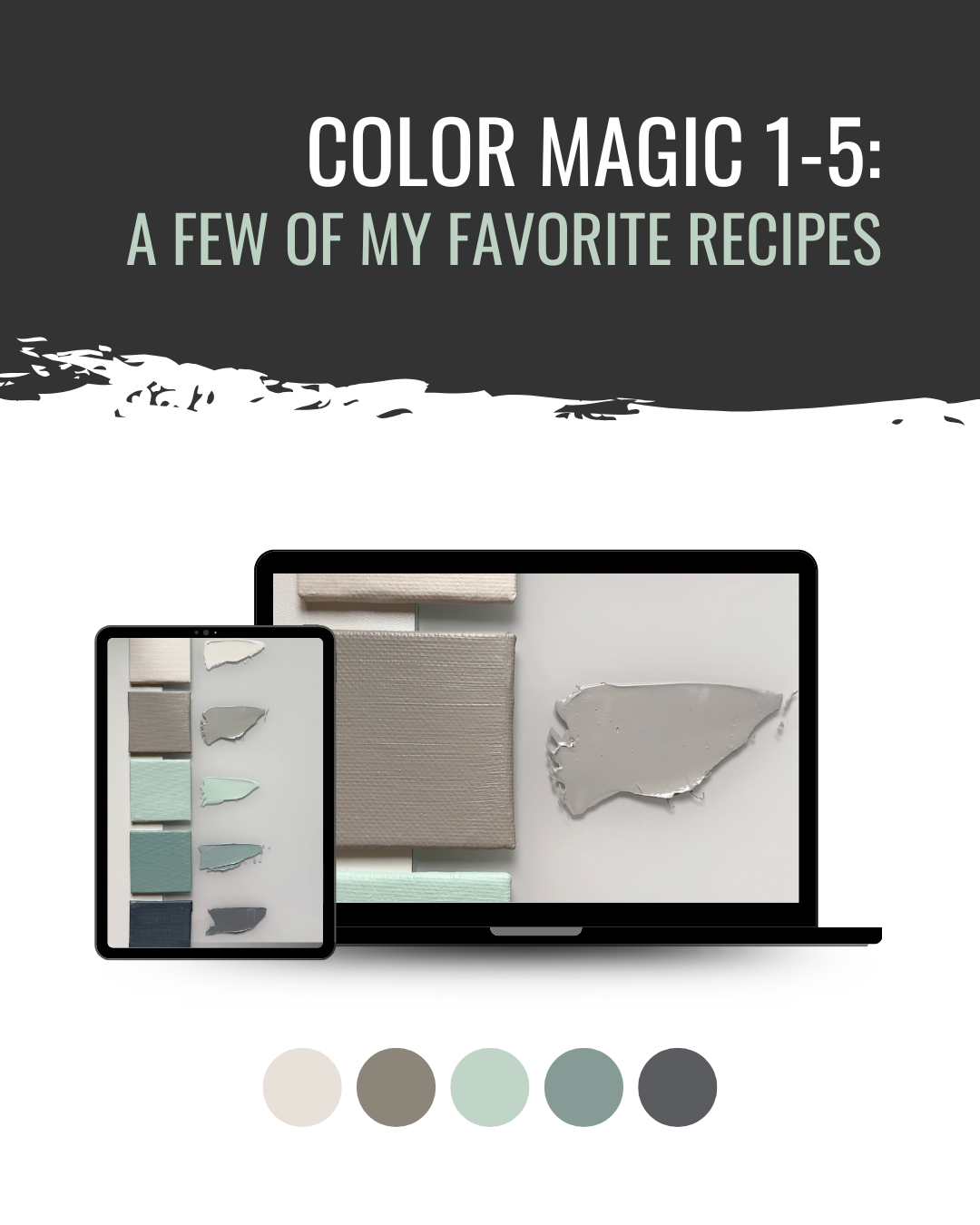 Color Recipes 1-5 Digital Download