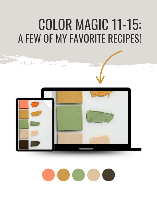 Color Magic Recipes 11-15 Digital Download