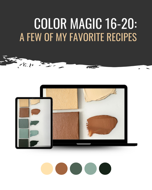 Color Recipes 16-20 Digital Download
