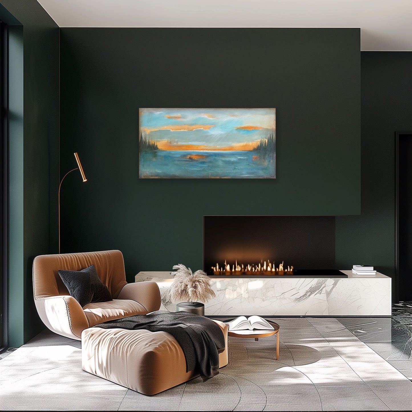 Beyond the Line | 24 x 48"