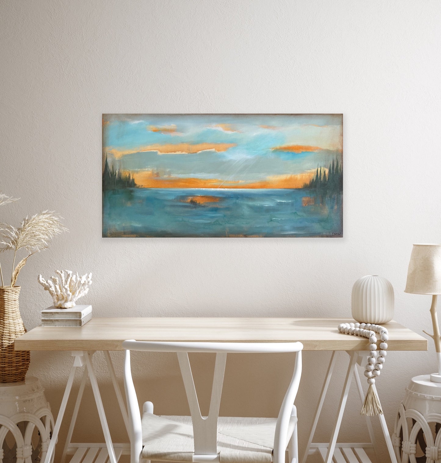 Beyond the Line | 24 x 48"
