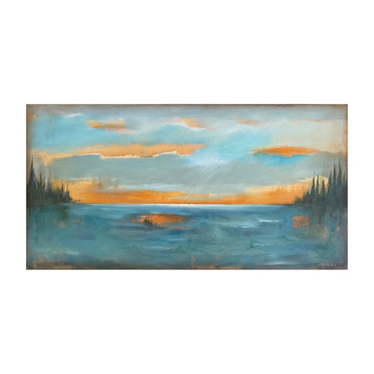 Beyond the Line | 24 x 48"