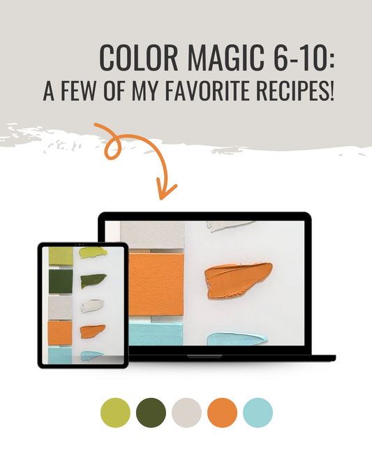 Color Magic Recipes 6-10 Digital Download